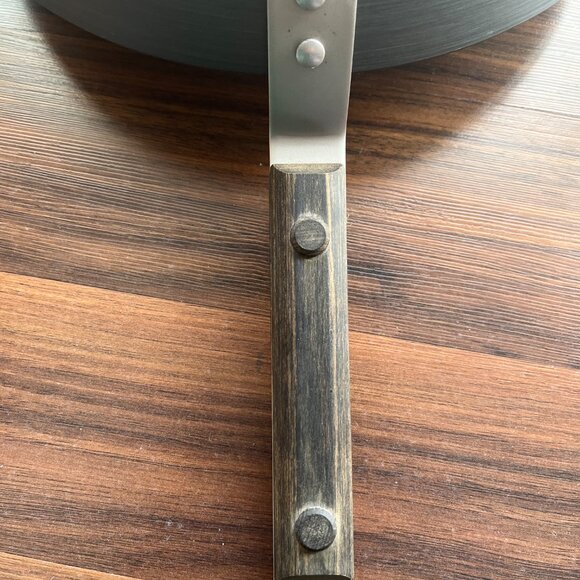 Vintage Calphalon Wok Fry Pan 10.75 Inch Commercial Anodized Aluminum G165HC - Picture 7 of 10